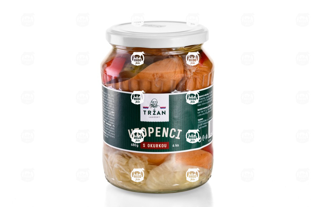 Utopenci s okurkou 680g